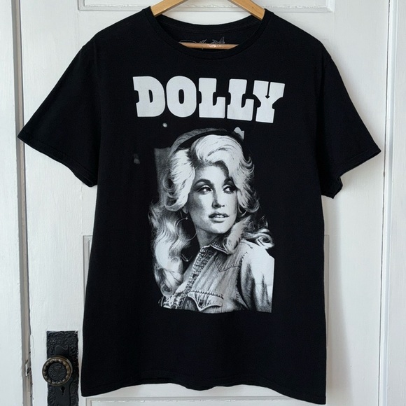 Dolly Parton Other - DOLLY PARTON CREWNECK BAND TEE